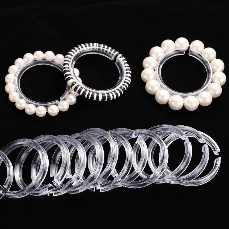 Set 10 Giá Đỡ Acrylic Trong Suốt Trưng Bày Trang Sức