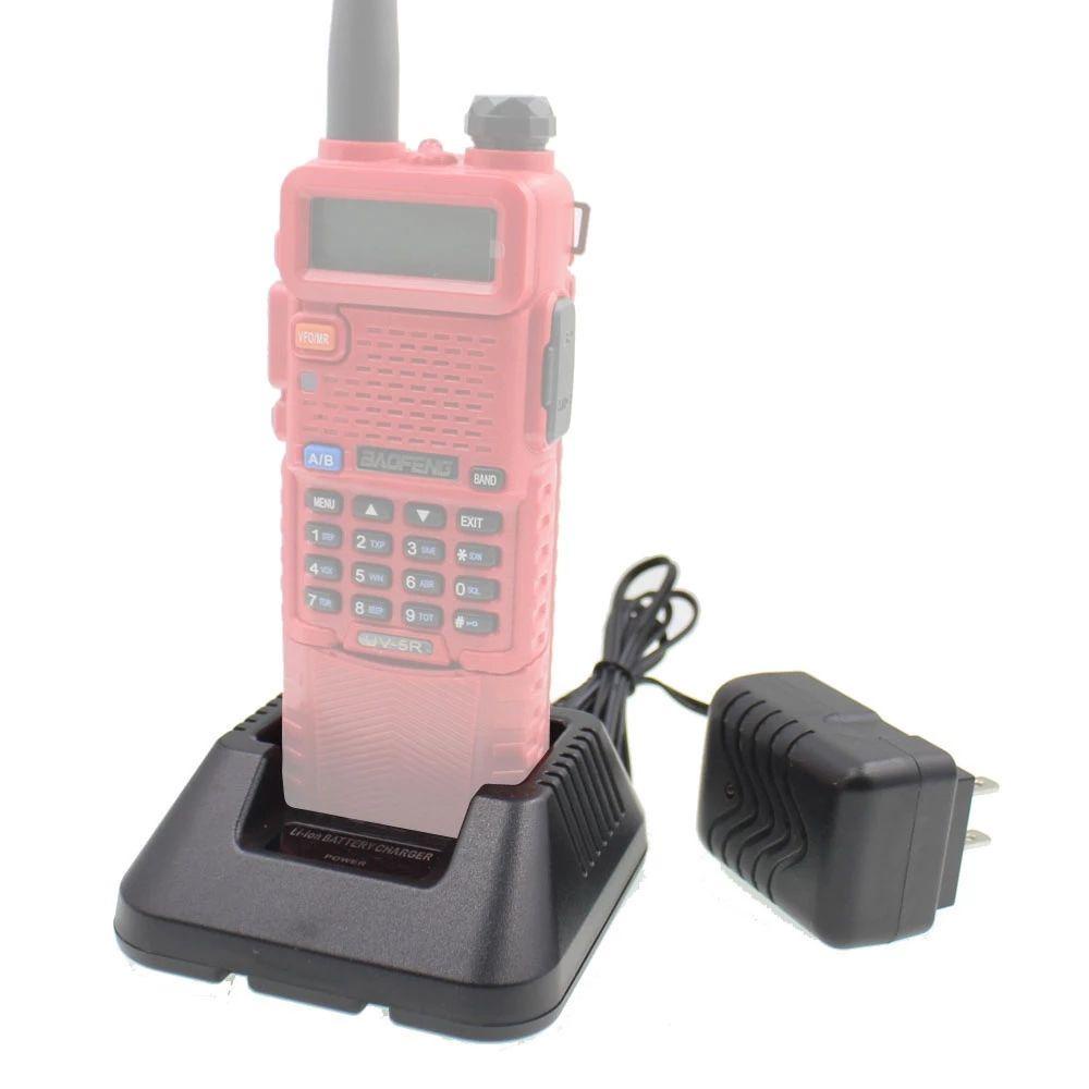 MYRONGVN Bộ Sạc Pin Hai Chiều Cho Radio Baofeng UV-5R EU / US / AU