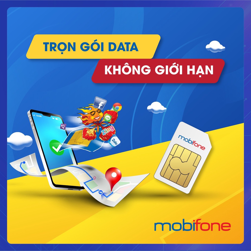 Sim 4G Mobifone 3C120 nhận ngay 360Gb trong 3 tháng - Mobifone store