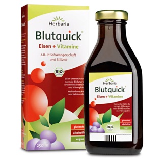 Dung dịch Blutquick hữu cơ Herbaria 250ml-500ml