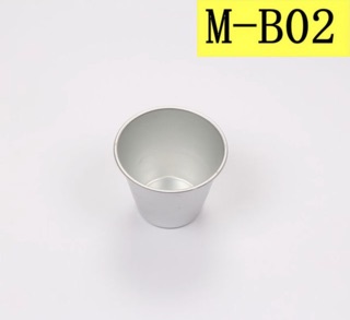 Set 5 chiếc cốc nhôm nướng bánh flan cupcake các loại to nhỏ