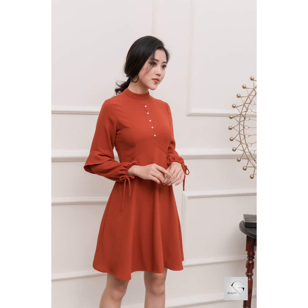 VÁY XOÈ CAM Đất, đen, xanh thẫm