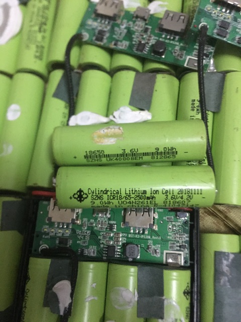 Pin 18650 dung lượng 2500 mah