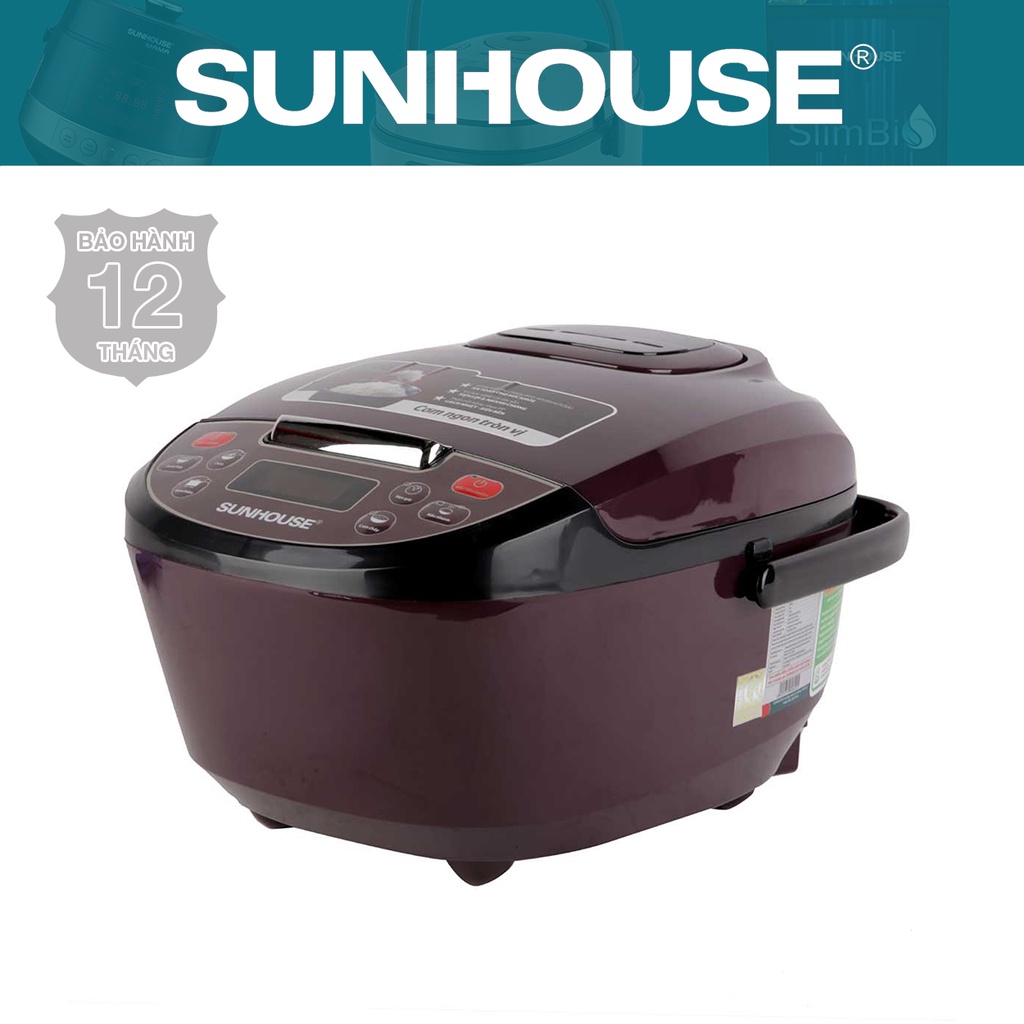 Nồi cơm điện tử 1.8L SUNHOUSE SHD8909