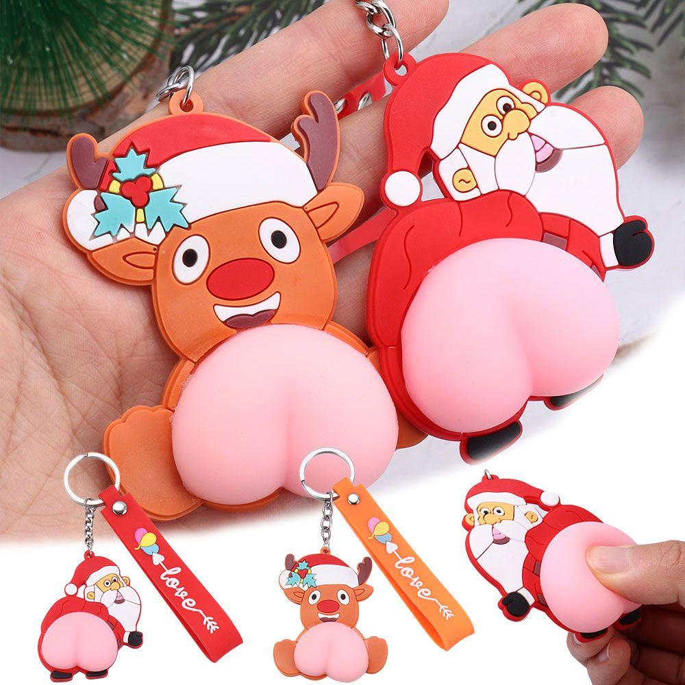 Móc Khóa Hình Ông Già Noel Đáng Yêu