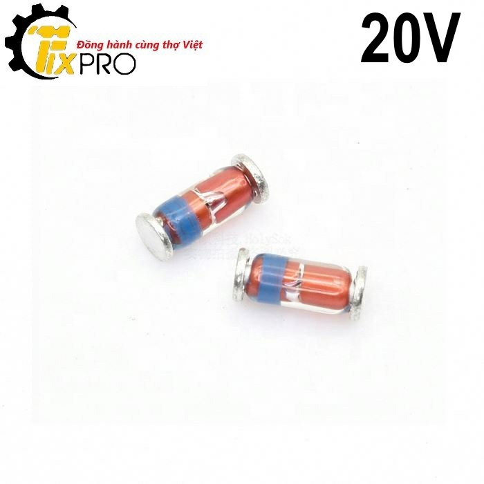 Diode Zener Dán 1W các loại thông dụng nhất túi 10c