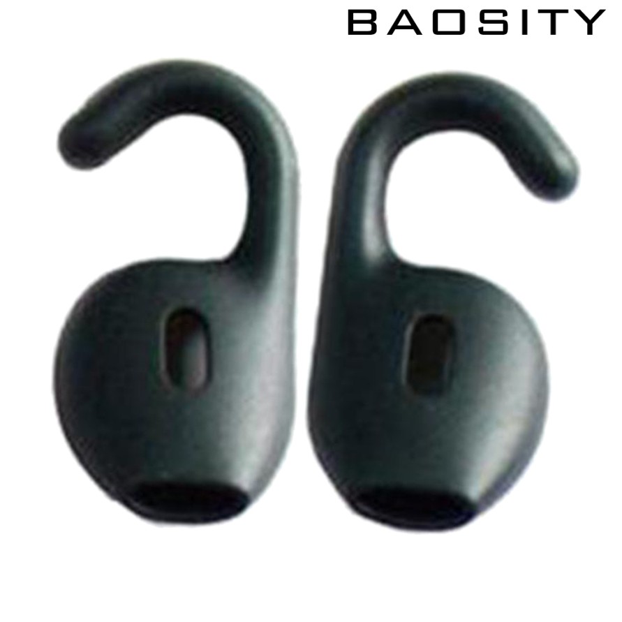 (baosity) 1 Cặp Nút Silicon Bọc Tai Nghe Cho Jabra Boost (trái + Phải) Đen