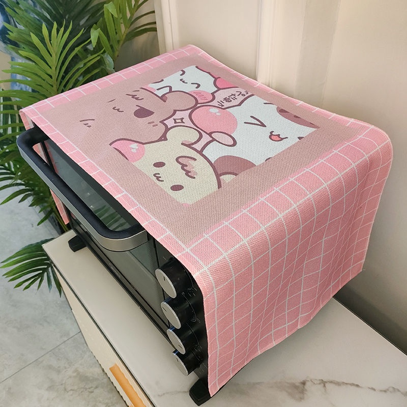 Vỏ Bọc Lò Vi Sóng Bằng Vải Cotton Lanh Chống Thấm Nước / Bụi Bẩn