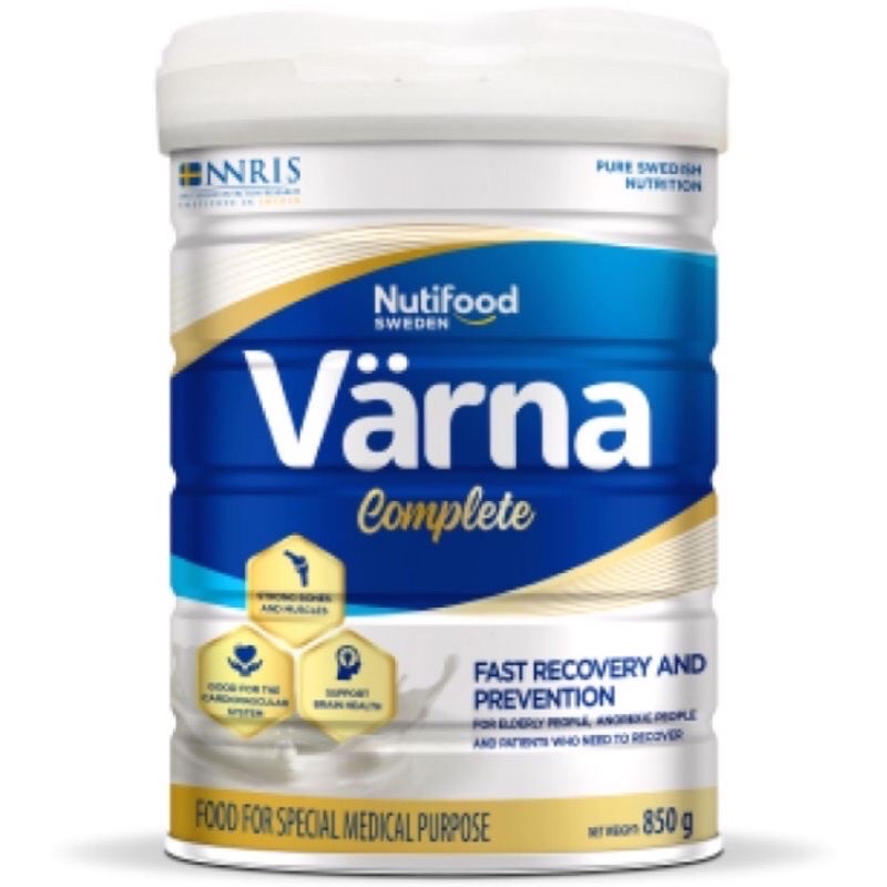 Sữa bột nutifood Varna complete lon 850g dinh dưỡng cho người cao tuổi