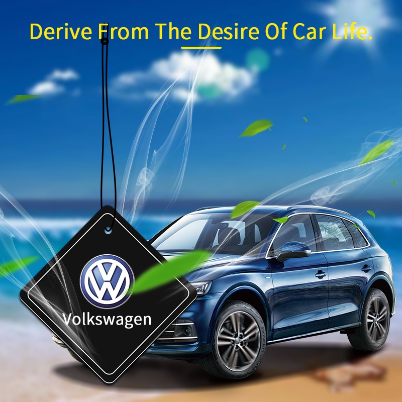 1 Dây Treo Trang Trí Gương Chiếu Hậu Xe Hơi In Logo Cá Tính