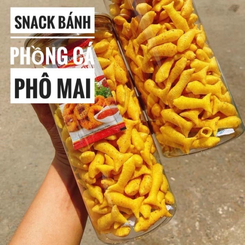 Bánh phồng cá vị phô mai - 200g  ⚠️Lẻ = Sỉ ⚠️TỪ ĐƠN 50K,  Hàng ngon nhà làm
