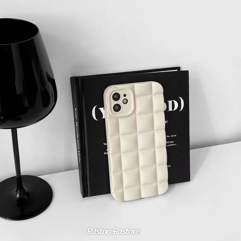 ỐP LƯNG IPHONEỐp lưng iphone Ốp lưng iphoneỐp Điện Thoại  Dẻo Màu Trắng Sữa Kèm Giá Đỡ Nhẫn Sang Trọng Cho iphone 14 13Promax 7 / 8p xs / xr 11 / 12Dinuo case Dinuo case