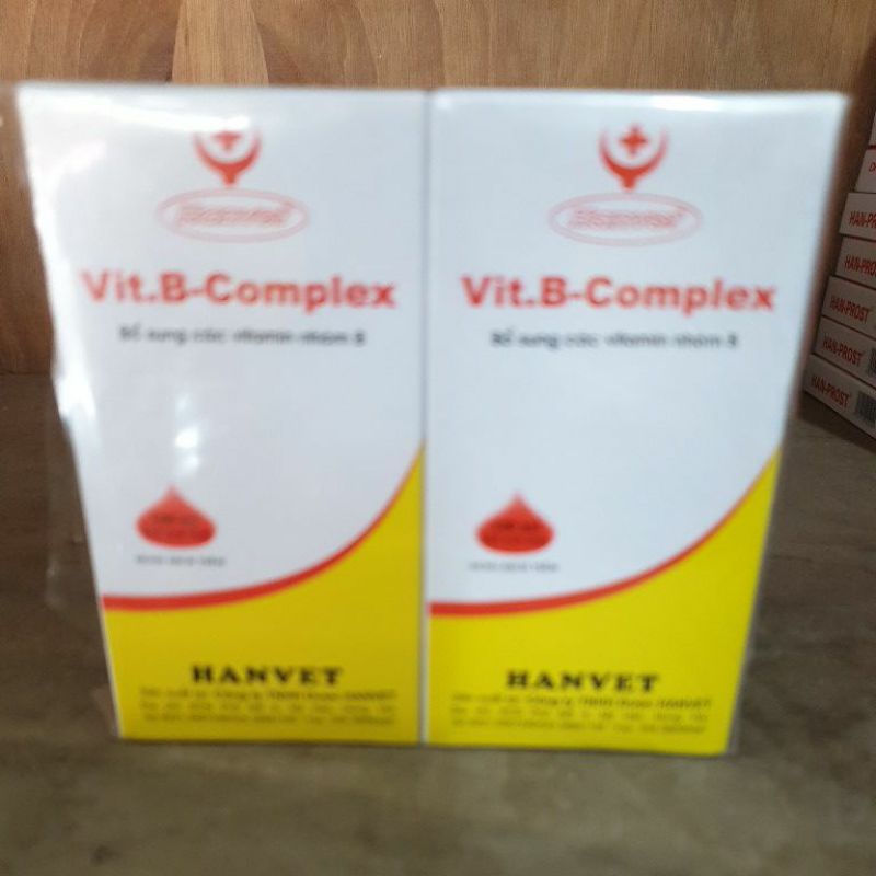 1 lọ 100ml bổ sung vitamin nhóm b cho vật nuôi khỏe mạnh