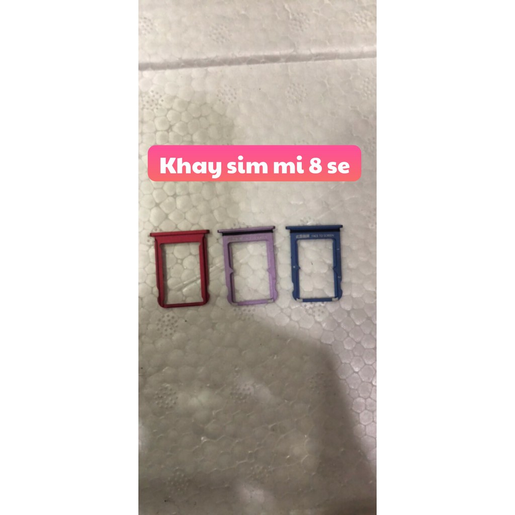 👉👉Khay Sim👉👉 Xiaomi Mi 8 SE Chính Hảng