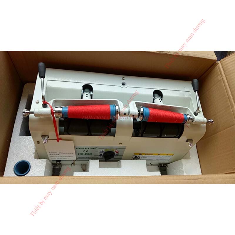 Máy sang chỉ 2 ống chỉ WEJI