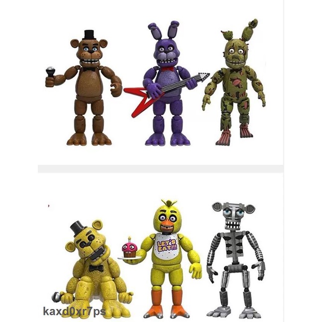 Siêu rẻ Bộ 4 món đồ chơi mô hình nhân vật trong game Five Nights At Freddy s