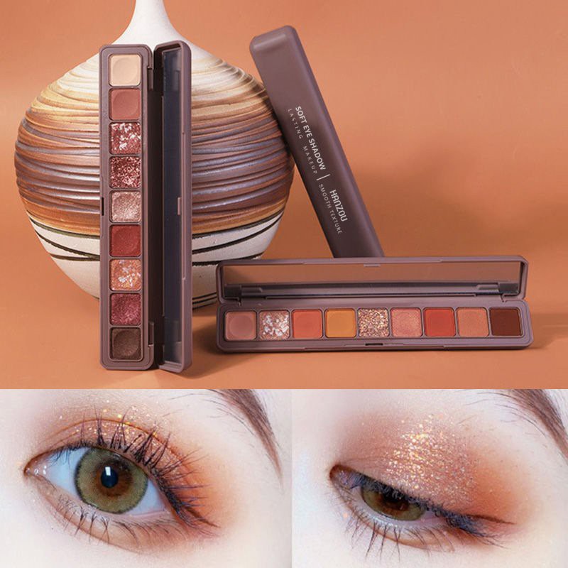 Bảng Phấn Mắt 9 Ô Nhũ 3600 Lameila Soft Eye Shadow Chính Hãng sỉ tốt - GIÁ GỐC 12