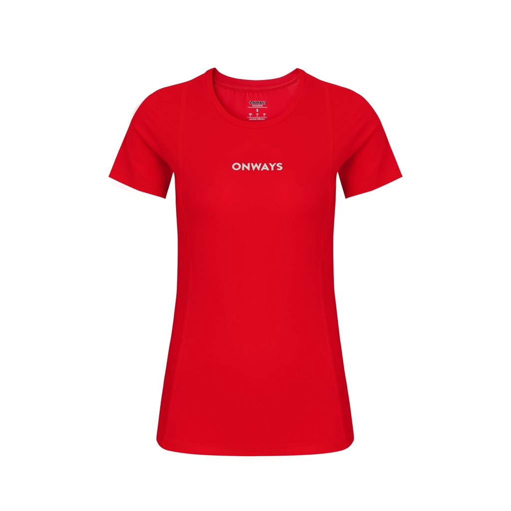 Áo thun thể thao tập gym, chạy bộ nữ Super Comfort ONWAYS chất liệu sợi quickdry mau khô, thoáng mát