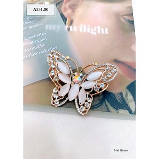 ( Ảnh Thật ) Cài Áo_Charm Hình Bướm Sang Trọng -Maihouse A251