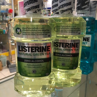 Nước xúc miệng Listerin trà xanh chai 750ml