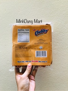 Kẹo nhai mềm socola Chubby gói 50 chiếc