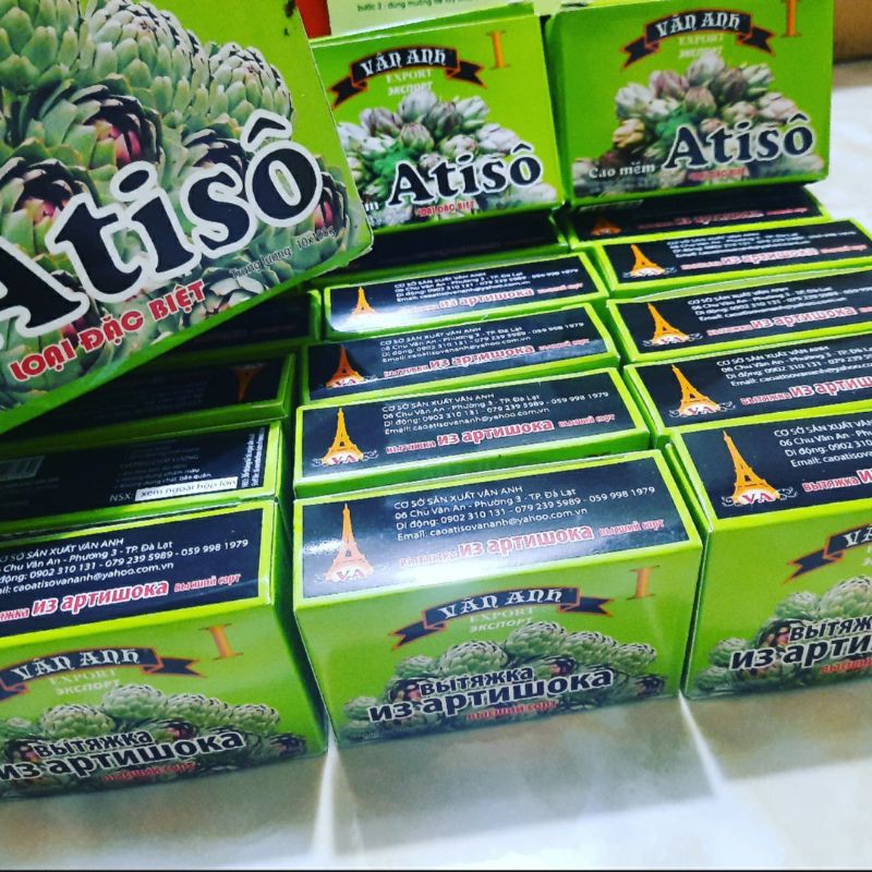 Lẻ 100gr Cao Atiso Vân Anh Nguyên Chất