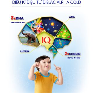 Sữa Dielac Alpha Gold Step 1 400g