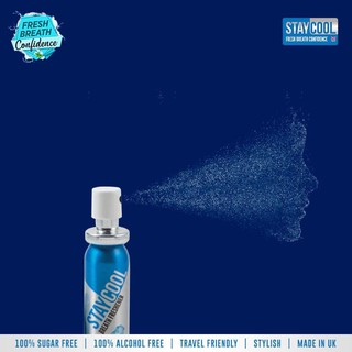 Xịt thơm miệng Staycool nhập khẩu Anh Quốc 5 vị lựa chọn