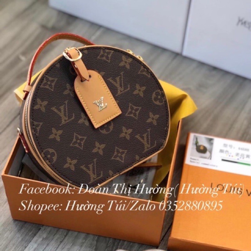 Túi dáng tròn xinh nguyên hộp size 18 bỏ vừa điện thoại plus | BigBuy360 - bigbuy360.vn