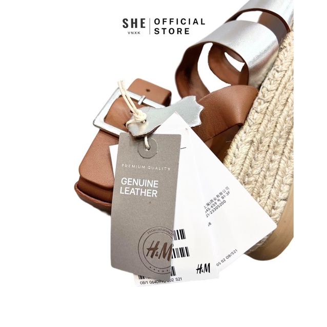 Sandal cói H.M xuất xịn