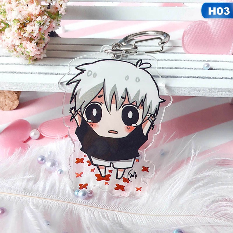 Tmdbyx Móc khóa kiểu dáng Anime Tokyo Ghoul dễ thương