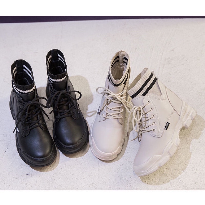 Boot nữ cổ bo chun