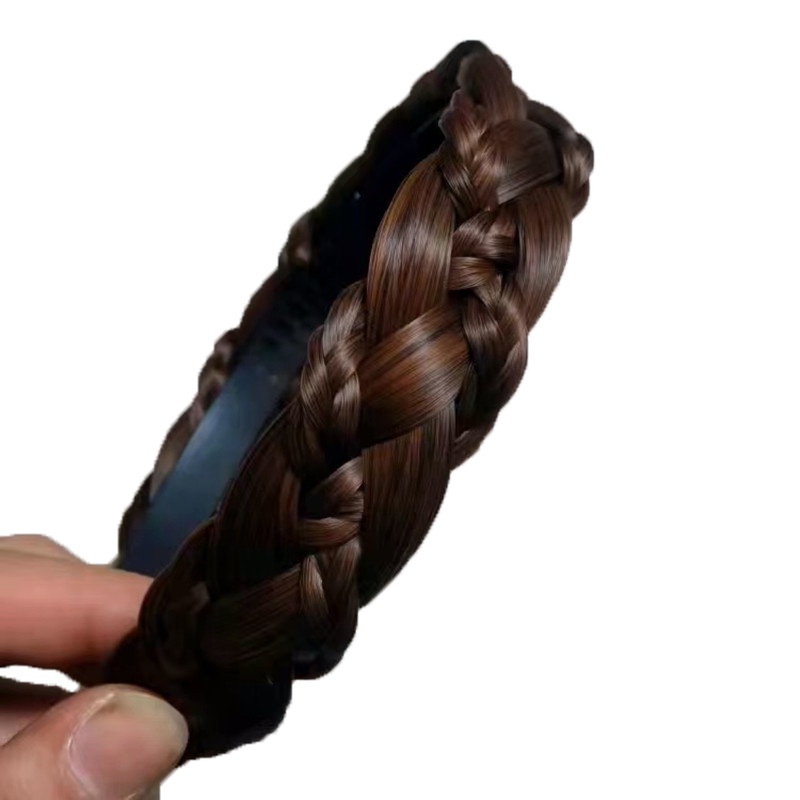 Bờm cài tóc tết kiểu mới dễ thương bản 2.5cm