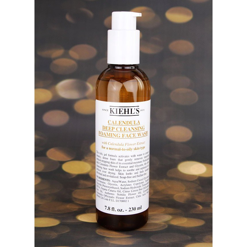 [Mã COS1904 giảm 8% đơn 300K] [ Minisize 30ml ] Sữa rửa mặt Kiehls Calendula Deep Cleansing Foaming Face Wash