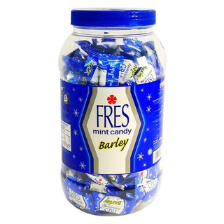 Thanh hóa - kẹo bạc hà fres barley mayora lọ 600g