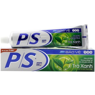 Kem đánh răng P/S bảo vệ 123 Trà Xanh 200g (2 ống)