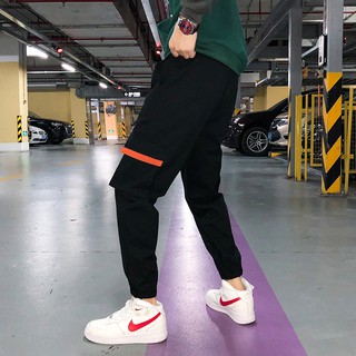 [HOT TREND 2024] Quần Jogger Túi Hộp Viền Trắng Đỏ