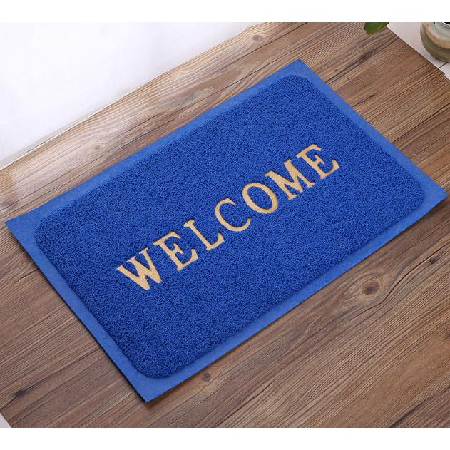 Thảm chống trơn PVC welcome 60x90cm