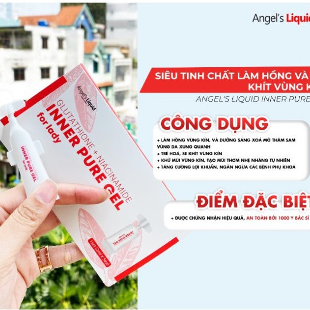 Siêu tinh chất se khít làm hồng Inner Pure Gel Angel's Liquid Lẻ 1 ống