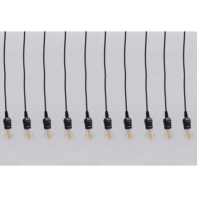Bộ 10 dây đèn thả cổ điển Vintage bóng led Edison G45 4W