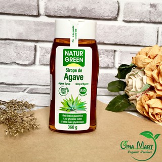 Siro Agave (Cây thùa) Hữu Cơ Naturgreen 360g