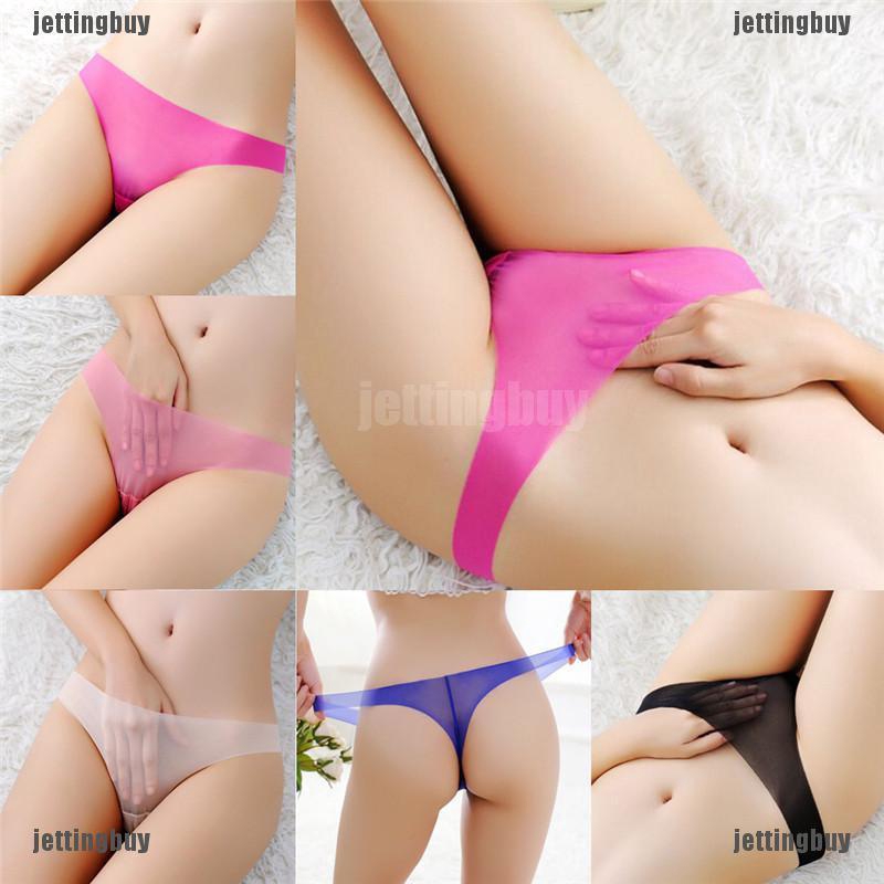 JETTING Quần lót không đường may thiết kế vải xuyên thấu gợi cảm sành điệu dành cho nữ