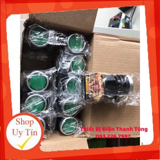 Nút ấn la38 phi 22 - nút ấn nhả xanh đỏ phi 22mm