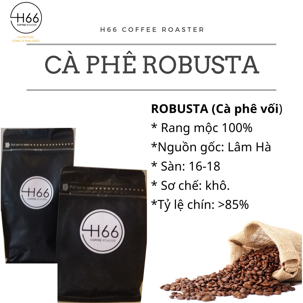 Cà phê Robusta Nguyên chất
