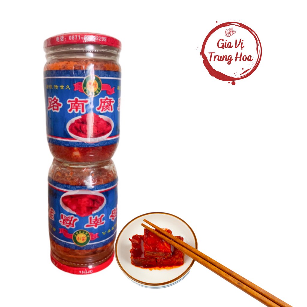 Đậu phụ nhự chuẩn vị Quảng Đông, chao đỏ chay mặn đều dùng được - Hũ 320g