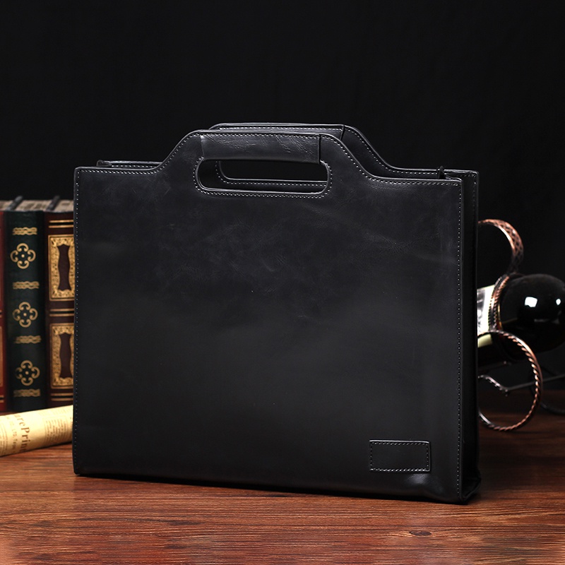 Túi xách tay đựng tài liệu phong cách retro thời trang dành cho nam