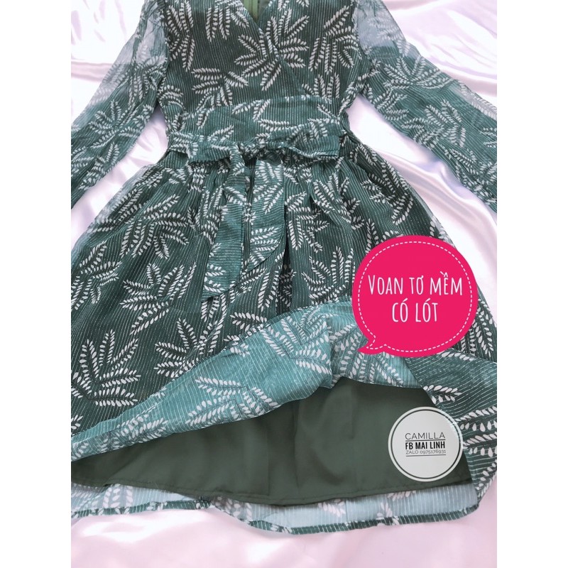 [Mã WASTMAY giảm 15% tối đa 30K đơn 150K] ⚡️ĐẦM VOAN XANH⚡️Đầm voan tơ xanh 2 lớp | BigBuy360 - bigbuy360.vn