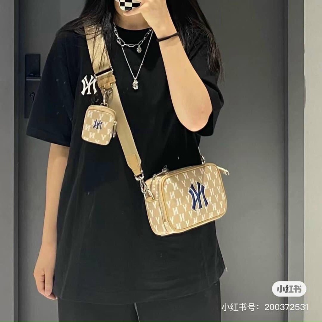 Túi MLB Đeo Chéo 3 Màu Xuất Dư(Cao Cấp) MTA255