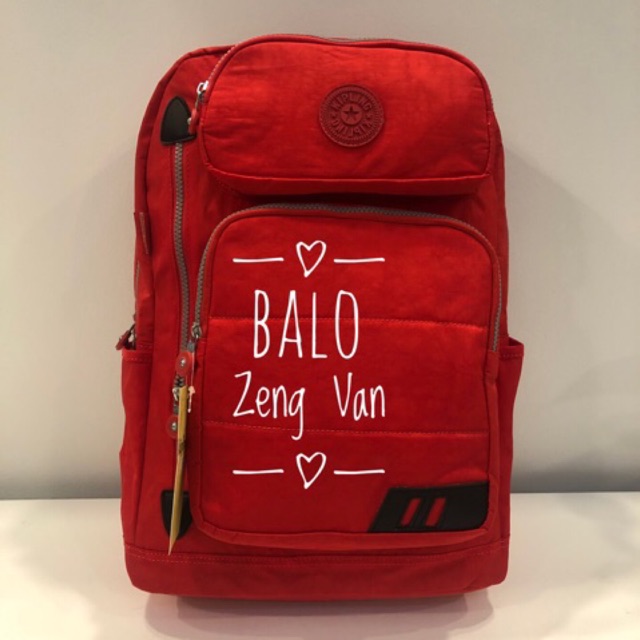 Balo Laptop KIPLING 113 dây kéo bên