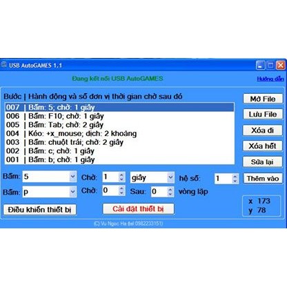 USB autogames thiết bị chơi game tự động
